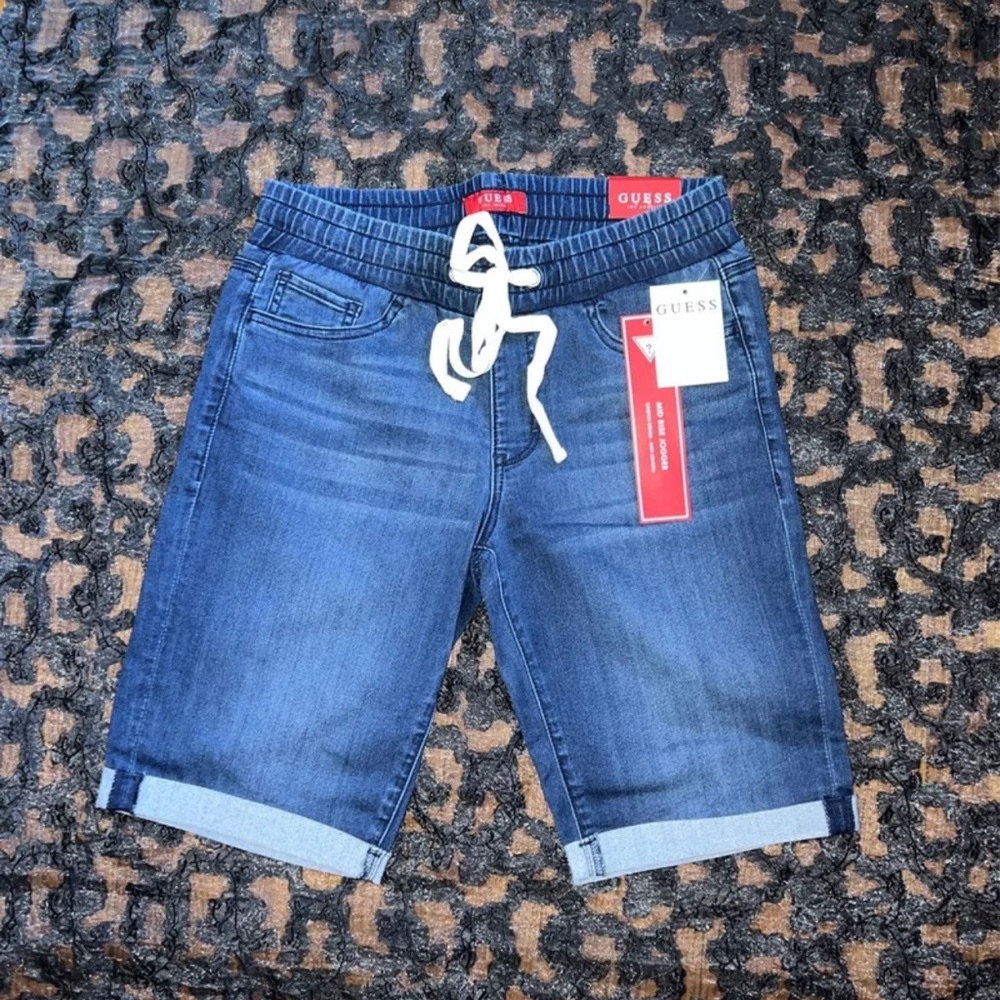 NWT Guess Alex Mr Jogger Jean Shorts